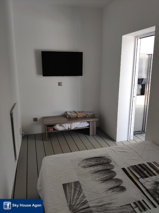 Sky House Agen Logement détente avec Spa Jacuzzi Sauna Hammam Esterno foto